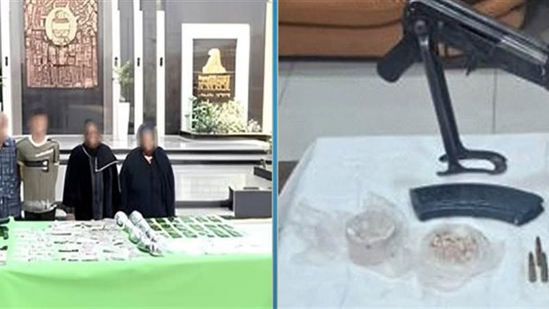 المتهمون والمضبوطات
