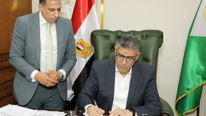 محافظ الجيزة يعتمد