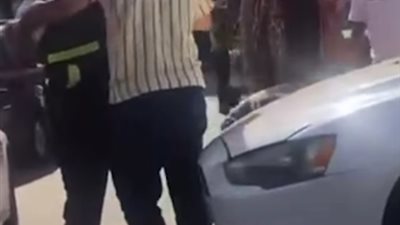 القبض على شخص تعدى على رجل مرور أثناء تحرير مخالفة بالجيزة