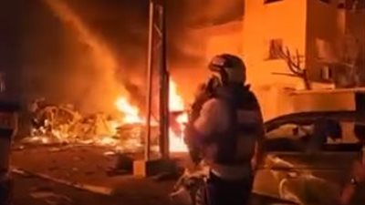 حيفا تحترق.. هجوم إيراني عنيف على أهم موانئ إسرائيل