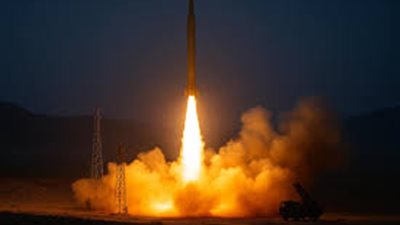 التلفزيون الإيرانى ينفى إطلاق صواريخ بعد إعلان وقف إطلاق النار