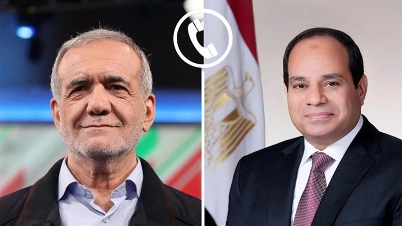 الرئيس السيسي يجري