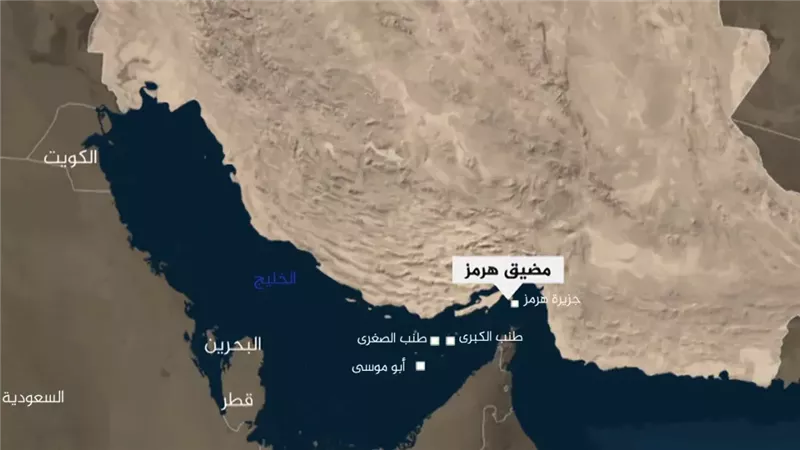 مضيق هرمز بين إيران