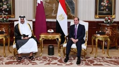السيسي يُدين الهجوم الإيراني على قطر ويشيد بقدراتها الدفاعية