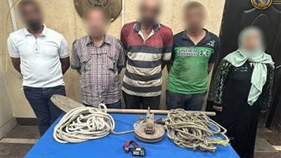 القبض على سيدة و4 أشخاص أثناء التنقيب عن الآثار داخل ورشة بالجمالية