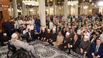 وزير الأوقاف يشهد احتفال الطرق الصوفية بالعام الهجري الجديد 