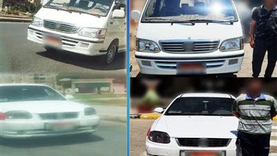 ضبط سائقي سيارتين ساروا عكس الاتجاه في العاشر من رمضان