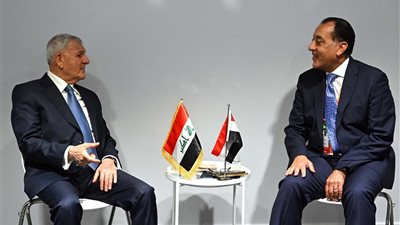 رئيس العراق لمدبولي: ندعو لدعم إنساني شامل للشعب الفلسطيني