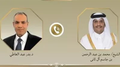 وزيرا خارجية مصر وقطر يبحثان جهود وقف إطلاق النار في غزة