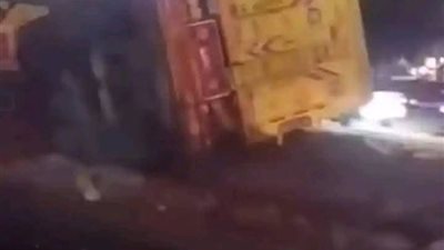 دهست 7 سيارات.. تحريات حادث «دائري المعادي»: اختلال عجلة القيادة سبب التصادم 