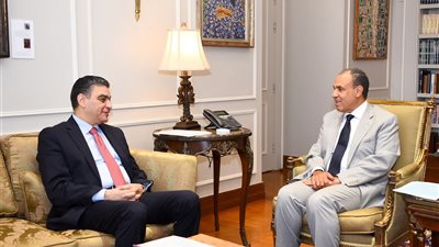 وزير الخارجية يبحث مع رئيس 