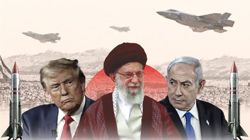 نتنياهو وخامنئي وترامب