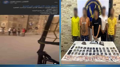 ضبط 5 متهمين بالاتجار في 