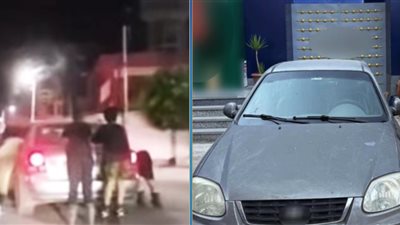 الداخلية تضبط موظفًا سمح لأطفال بالتعلق بسيارته أثناء القيادة بالشرقية