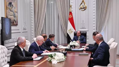 السيسي يلتقي مدير 