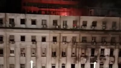 كلاكيت تاني مرة .. اشتعال النيران مجددا في سنترال رمسيس