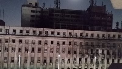 الداخلية عن تجدد الحريق بسنترال رمسيس: محدود وتمت السيطرة عليه