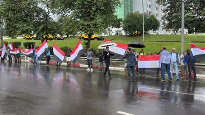 استقبال شعبي للرئيس السيسي لدى وصوله غينيا الاستوائية للمشاركة في الاجتماع التنسيقي للاتحاد الأفريقي