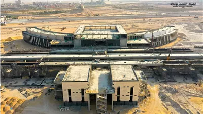 بالصور.. أول محطة في منظومة القطار السريع تنطلق من السخنة