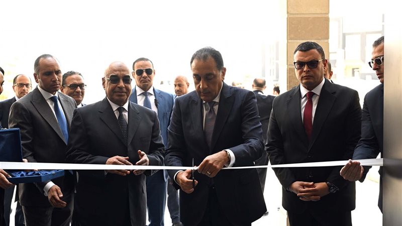 مدبولي خلال افتتاحه