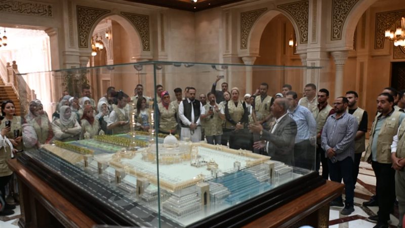 جانب من الزيارة