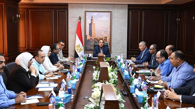 مدبولي وقيادات الإسكندرية