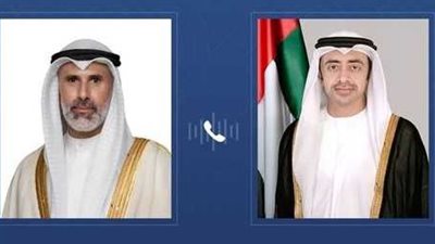 عبدالله بن زايد يبحث مع وزير خارجية الكويت التطورات الإقليمية