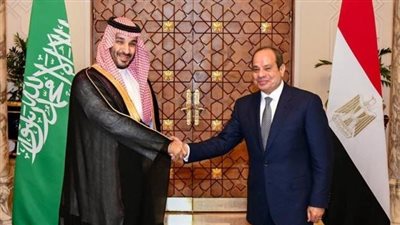بمراسم وداع رسمية.. السيسي يودع ولي العهد السعودي في نهاية زيارته لمصر