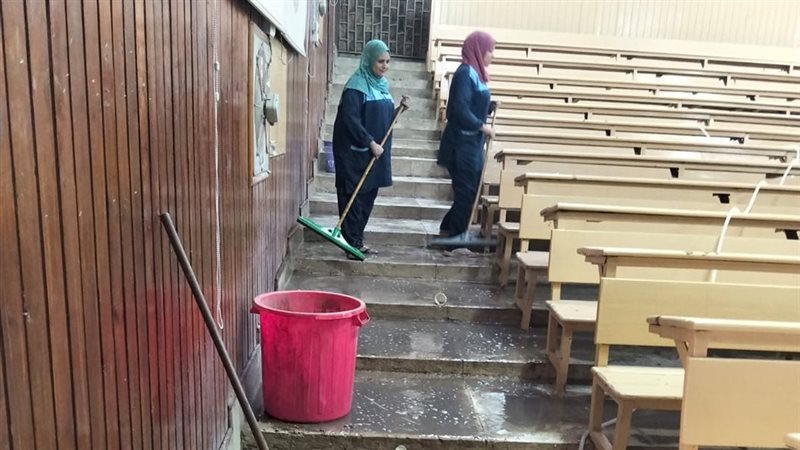 استعدادات مكثفة بجامعة