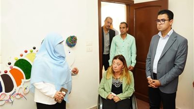 المشرف العام على «القومي للأشخاص ذوي الإعاقة» تتابع مستوى الرعاية بدار النهاري للتوحد