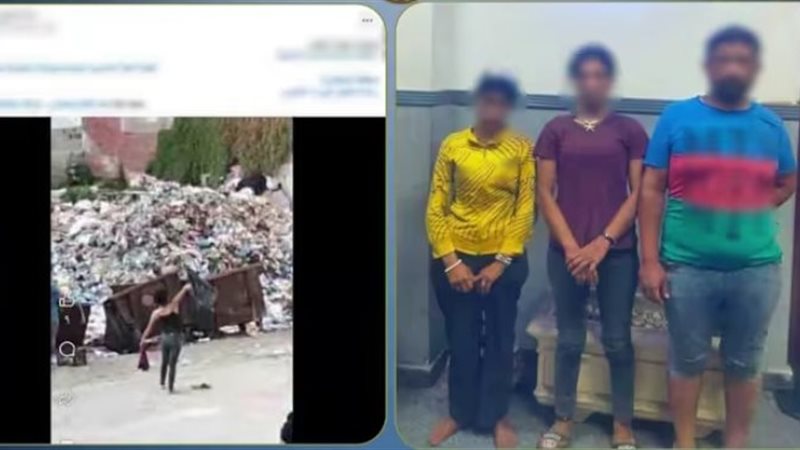 المتهمين والواقعة