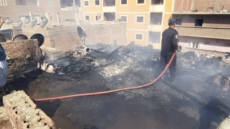 السيطرة على حريق