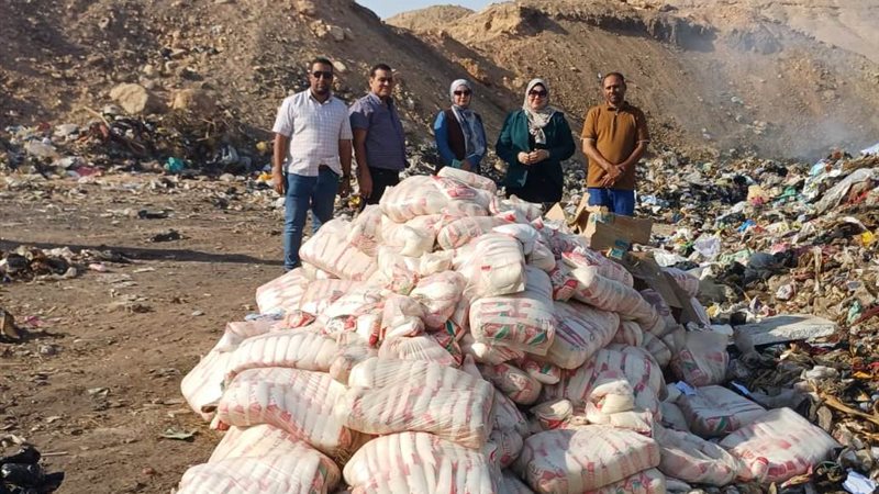 إعدام 4 طن سكر غير