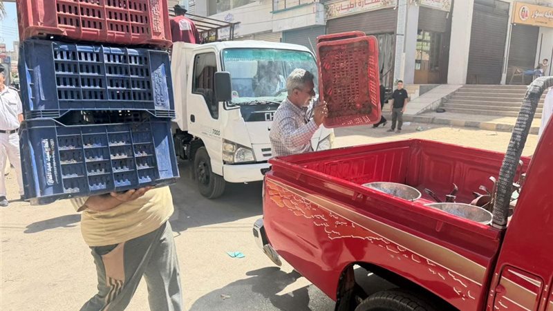 رفع الإشغالات ومصادرة
