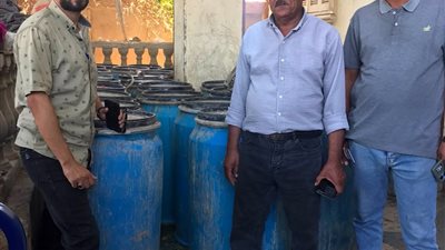 حملة تموينية مكبرة بسوهاج تضبط 6 أطنان مخللات مجهولة المصدر