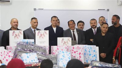 هدايا وألعاب وأجهزة إلكترونية.. «مستقبل وطن» يحتفي بأطفال دار أيتام في جولة الغربية