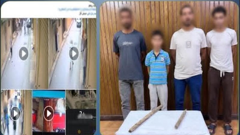 المتهمين والواقعة
