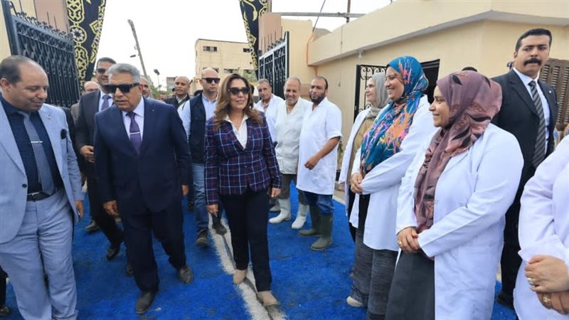 وزيرة التنمية ومحافظ