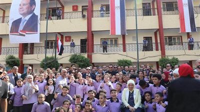 في ثالث جولات الحزب بالشرقية.. «مستقبل وطن» يتفقد مدرسة الناصرية الابتدائية بالزقازيق 