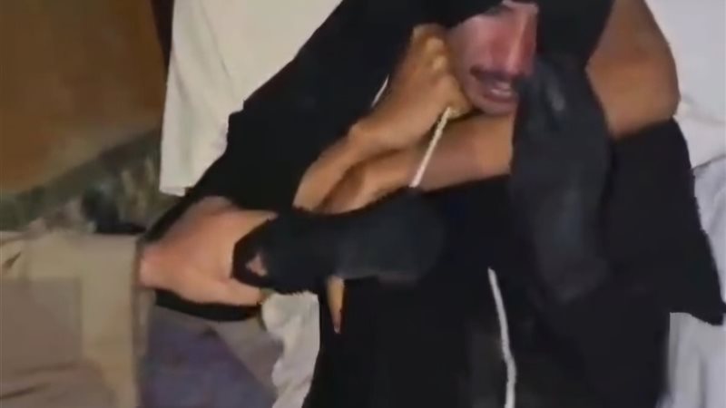 المتهم خلال هروبه