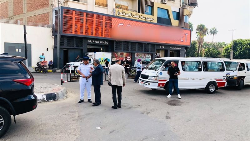 أثناء التفقد 