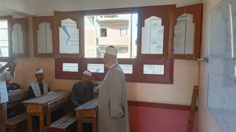 أثناء التفقد 