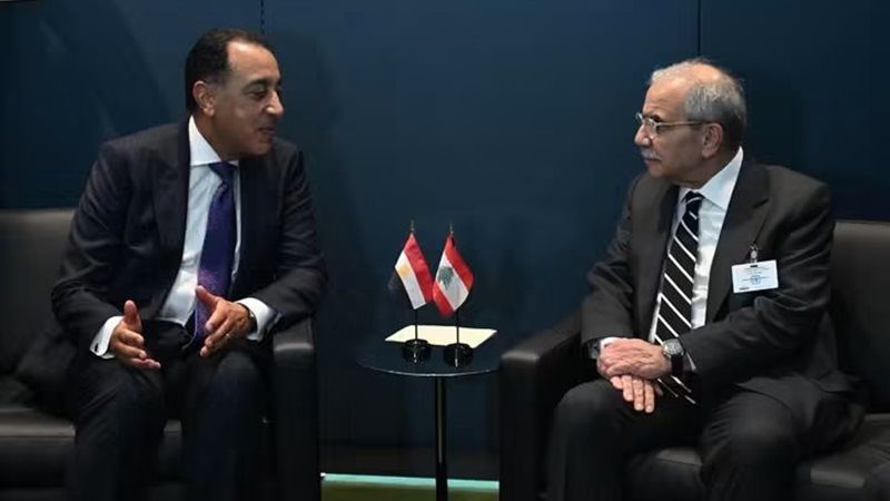مصطفى مدبولي ونواف