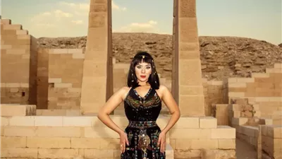 إيرينا يسري بإطلالة فرعونية تخطف الأنظار.. فستان بـ80 ألف دولار في جلسة تصوير مميزة