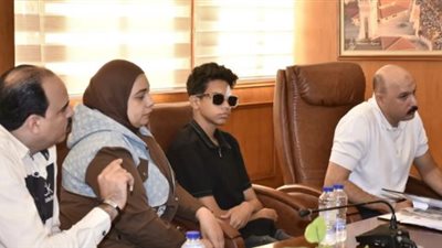 بعد إصابته في العين.. توجيهات عاجلة من محافظ بورسعيد بشأن الطالب يوسف أمير