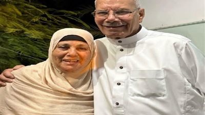 الحزن يخيم على البحيرة بعد مصرع بطل أكتوبر وزوجته في حادث بالطريق الساحلي