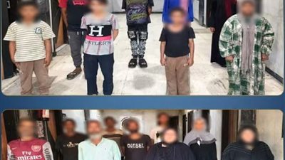 ضبط 11 متهمًا لاستغلال 11 طفلًا في التسول وبيع السلع بإلحاح بالجيزة