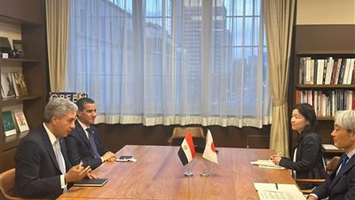 وزير السياحة يلتقي مفوض الشئون الثقافية بالحكومة اليابانية لبحث تعزيز التعاون المشترك 