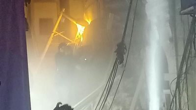 انهيار عقار بالمنيا.. الحماية المدنية تنتشل جثمان سيدة من أسفل الأنقاض