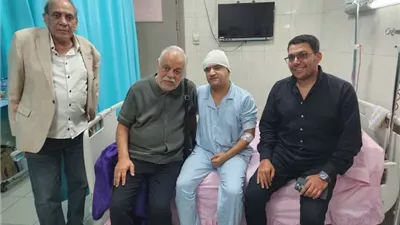 أول تعليق من الماكيير تامر دهب بعد خضوعه لجراحة استئصال ورم بالمخ